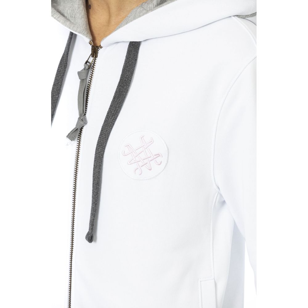 White Cotton Sweatshirt