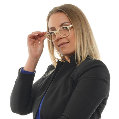 White Women Glasses Frame