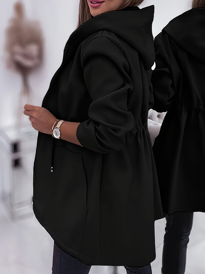 Elyse™ | Comfortabele Herfst/Winter Jas met Trekkoord