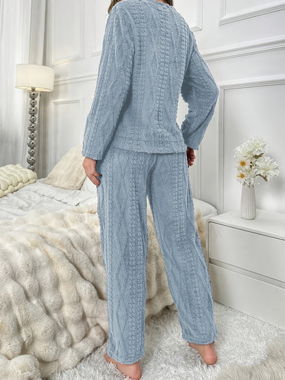 Rosa™ | Warme Pyjama Set