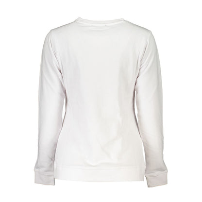White Cotton Women Sweater
