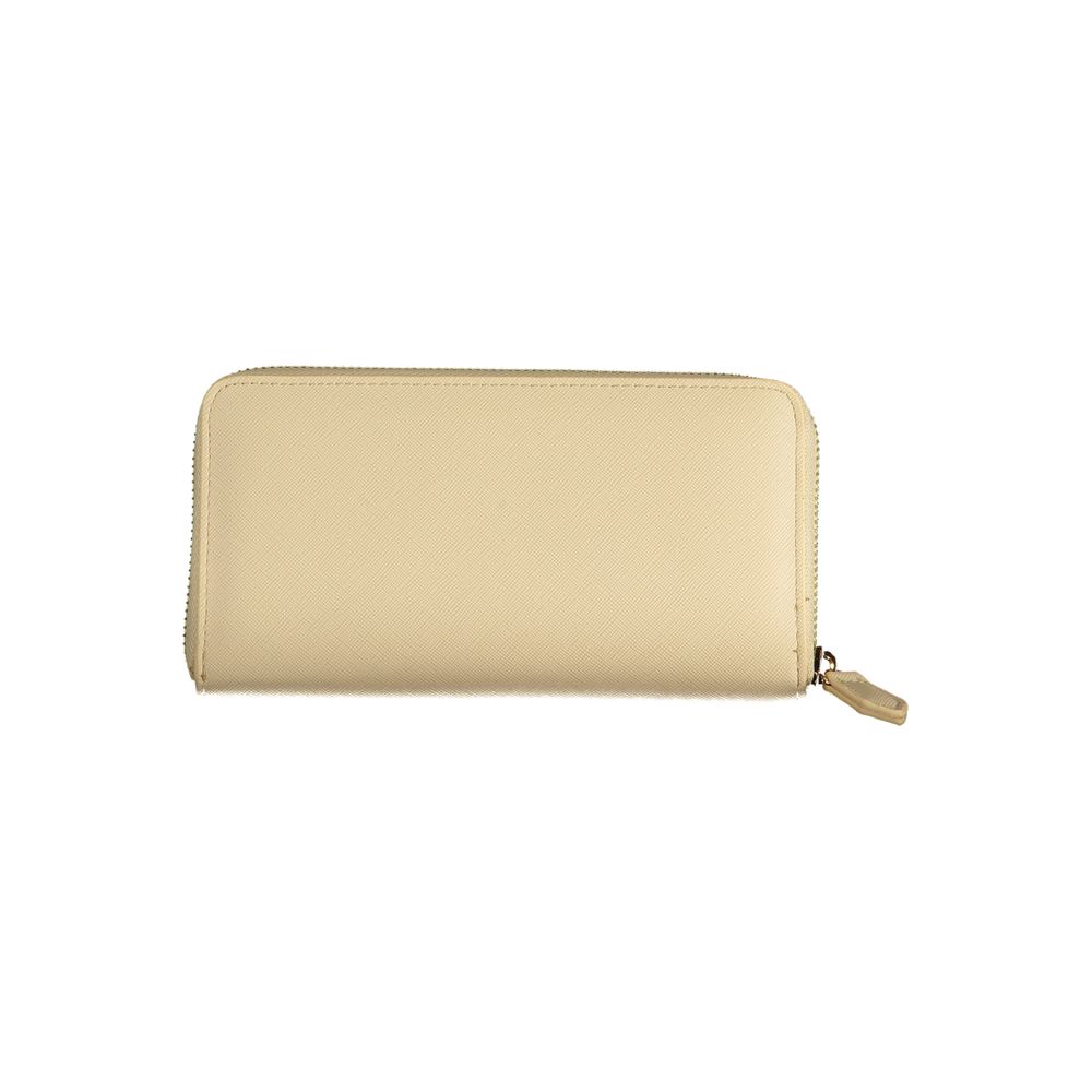 Beige Polyethylene Wallet