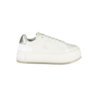 White Leather Women Sneaker