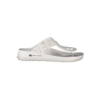 White Plastic Women Sandal