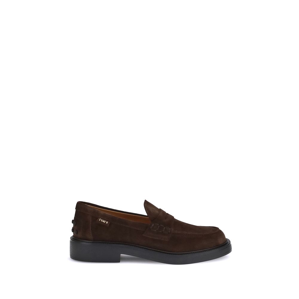 Suede Loafers