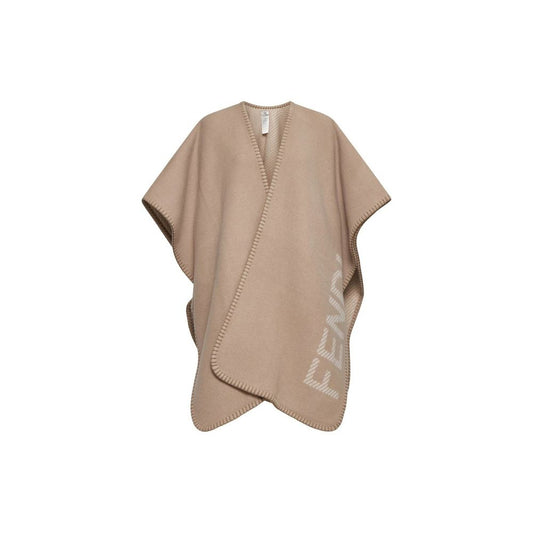Wool And Cashmere Poncho