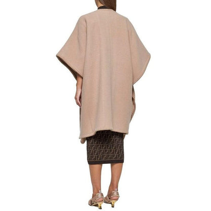 Wool And Cashmere Poncho
