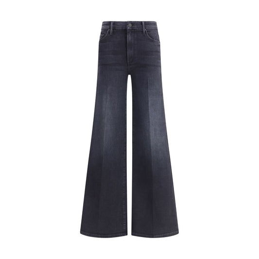 Wide leg stretch cotton Jeans