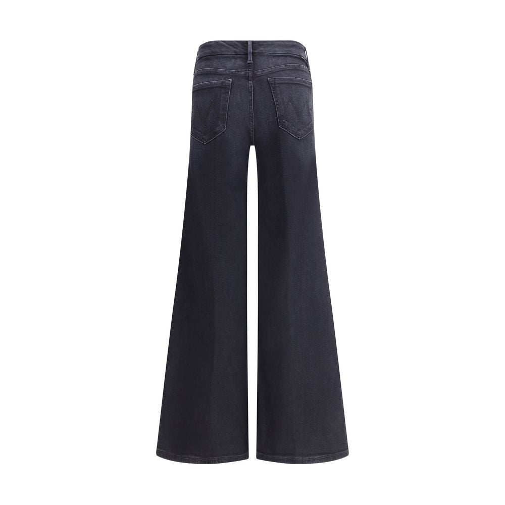 Wide leg stretch cotton Jeans