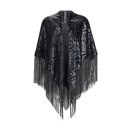 Velvet Shawl with fringes