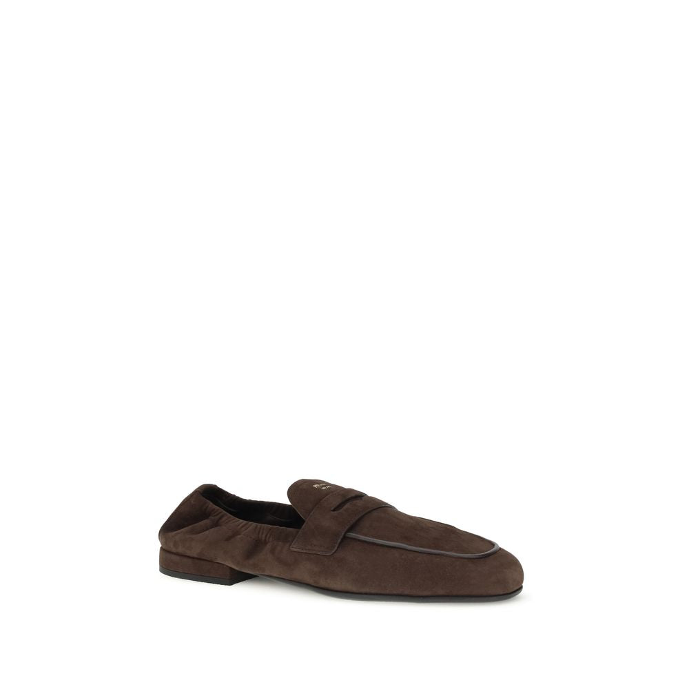Suede Shuffle Loafers