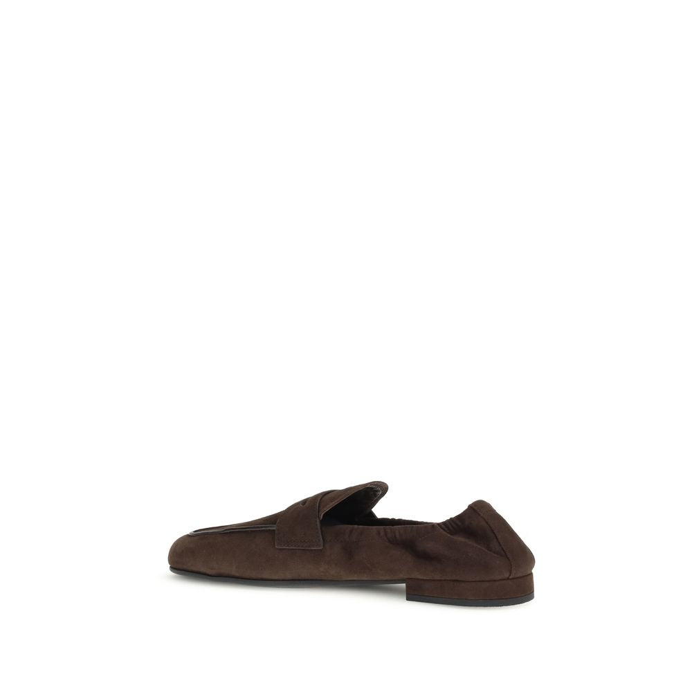 Suede Shuffle Loafers
