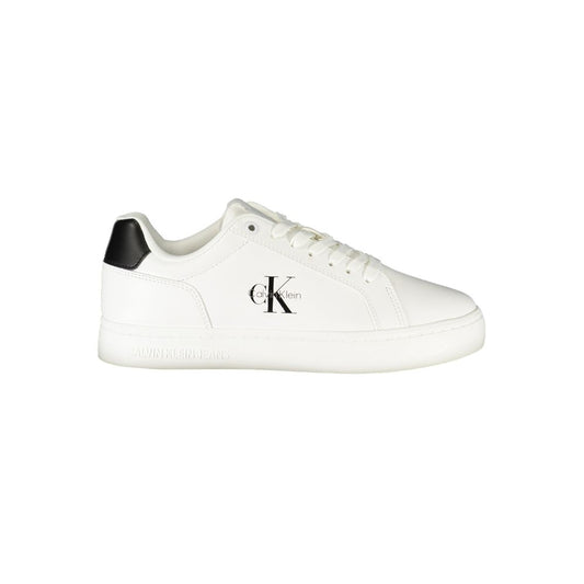 White Leather Women Sneaker