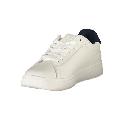 White Leather Women Sneaker