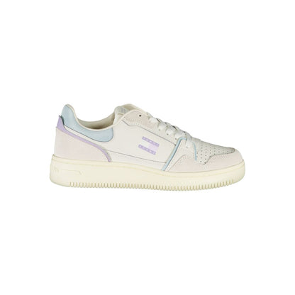 White Leather Women Sneaker