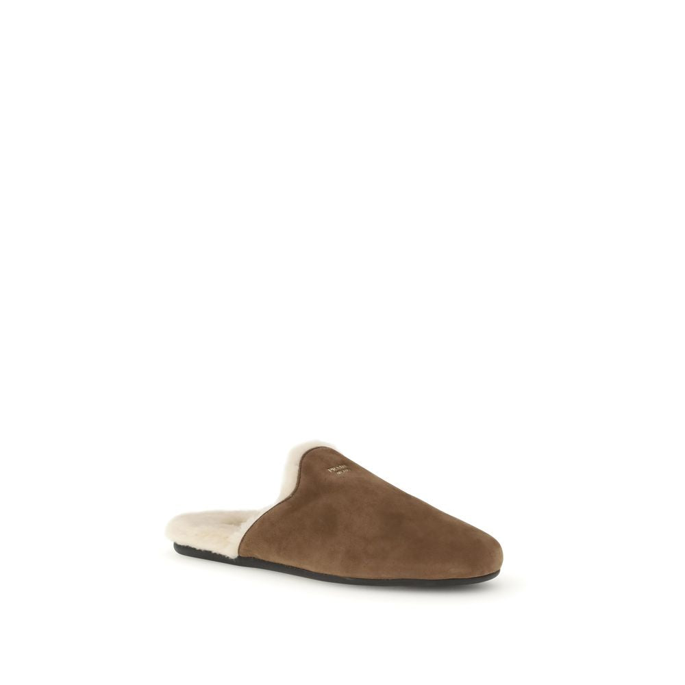 Suede Mules