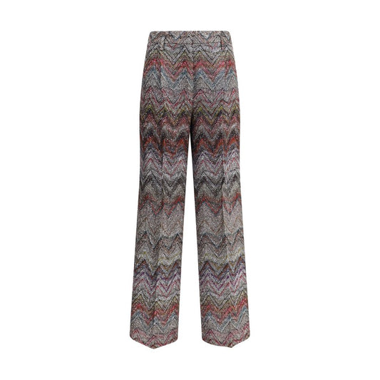 Zigzag patterned Pants