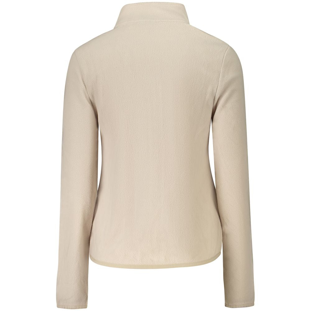 Beige Polyester Women Sweater
