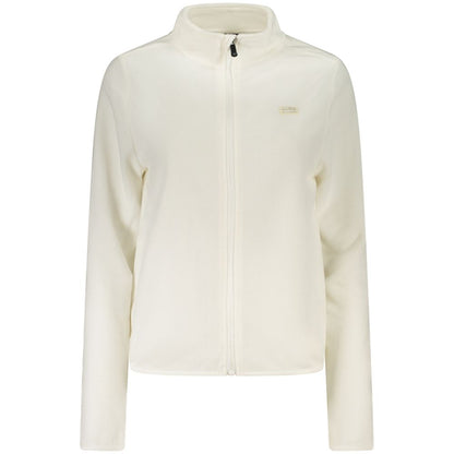 White Polyester Women Sweater