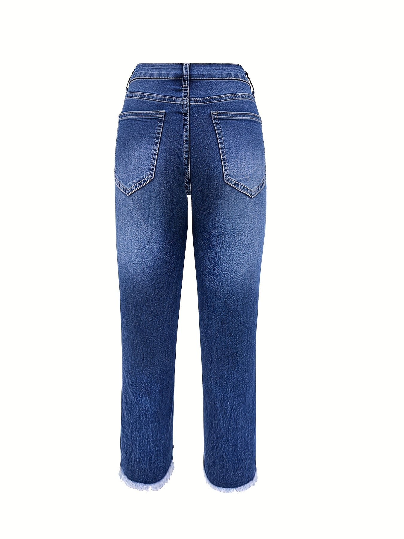 Ava™ | High-Waisted Casual Fit Jeans