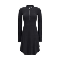 Zippered jersey biker Dress