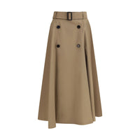 Trench Midi Skirt
