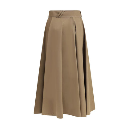 Trench Midi Skirt