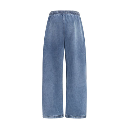 Sporty Pants with an elastic waistband