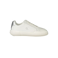 White Leather Women Sneaker