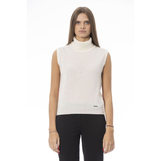 White Wool Sleeveles