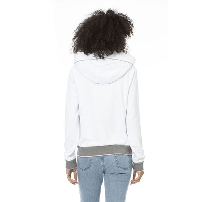 White Cotton Sweatshirt