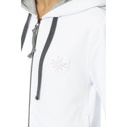 White Cotton Sweatshirt