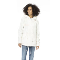 White Cotton Jackets & Coat