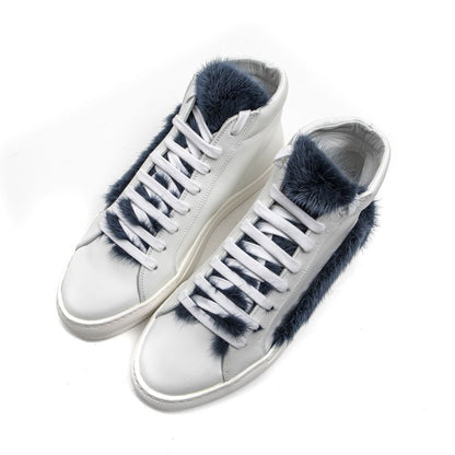 White Leather Sneaker