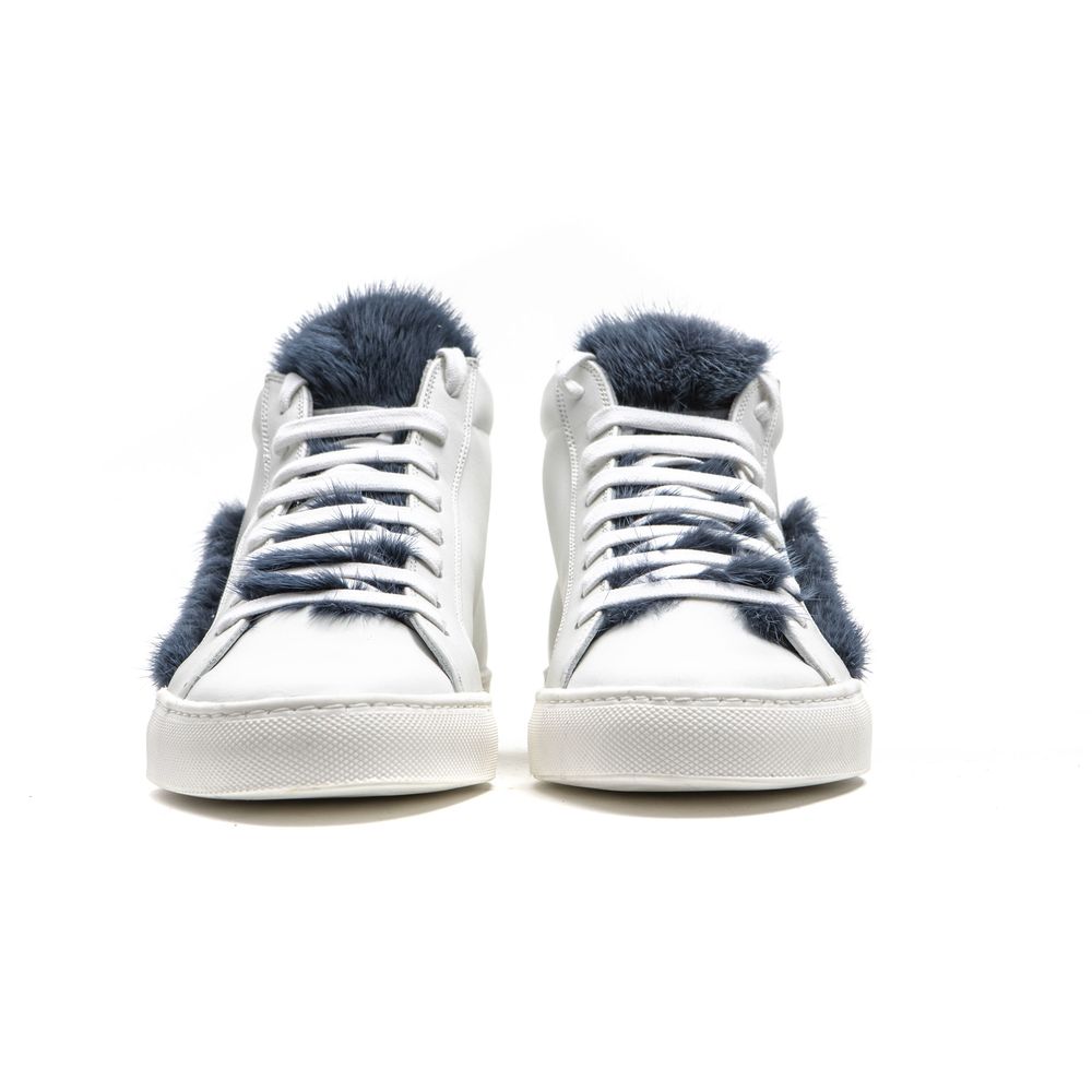 White Leather Sneaker