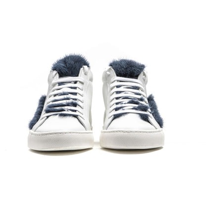 White Leather Sneaker