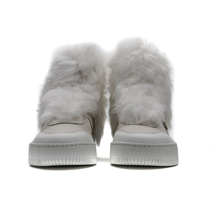 White Cotton Sneaker