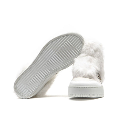 White Cotton Sneaker