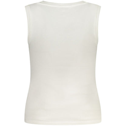 White Cotton Tank Top