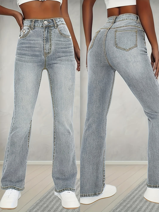 Elin™ | Hoge taille jeans