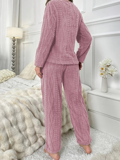 Rosa™ | Warme Pyjama Set
